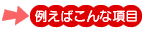 例えばこんな項目